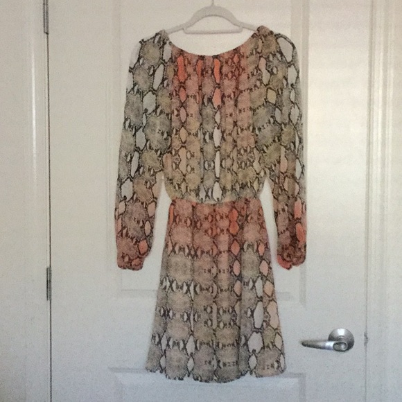 Boston Proper Ombré Python dress, size 2 - Picture 2 of 4